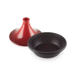 Plat à Tajine en Fonte 31 cm Cerise Le Creuset