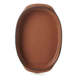 Plat Oblong Cannelle 34 x 25 cm Caractère Culinaire Revol