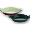 Plat Ovale Noir 25,5 cm en Fonte émaillée
