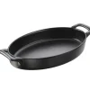 Plat Ovale Noir 24x16 cm Belle Cuisine Revol