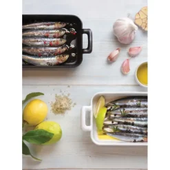 Plat Rectangulaire Blanc 26x19 cm Belle Cuisine Revol