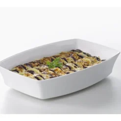 Plat Rectangulaire Blanc 28 x 18,5 cm Alexandrie Revol