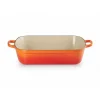 Plat Rectangulaire en Fonte 37 cm Volcanique Le Creuset