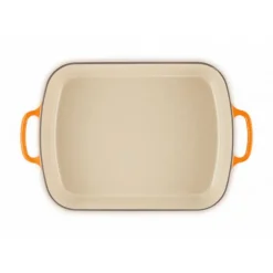 Plat Rectangulaire en Fonte 37 cm Volcanique Le Creuset