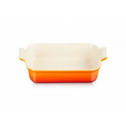 Plat Rectangulaire Héritage en Céramique 26 cm Volcanique Le Creuset Tradition