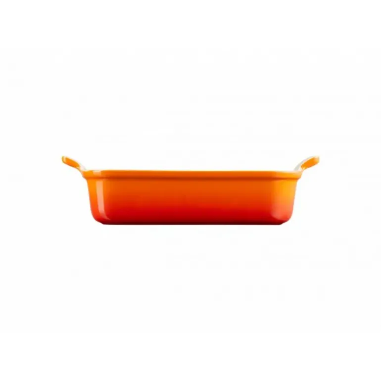 Plat Rectangulaire Héritage en Céramique 26 cm Volcanique Le Creuset Tradition