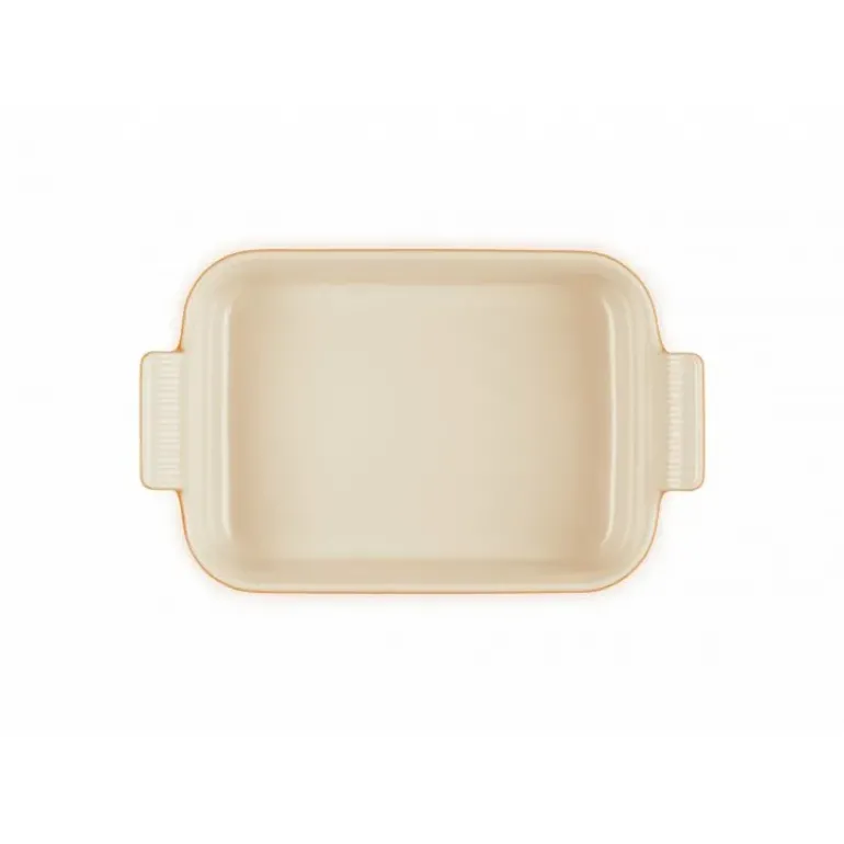 Plat Rectangulaire Héritage en Céramique 26 cm Volcanique Le Creuset Tradition
