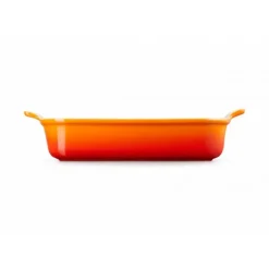 Plat Rectangulaire Héritage en Céramique 19 cm Volcanique Le Creuset Tradition