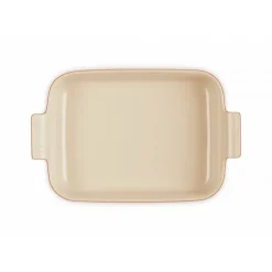 Plat Rectangulaire Héritage en Céramique 32 cm Cerise Le Creuset Tradition