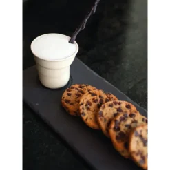 Plateau Gourmand 1 encoche Ardoise 29 x 13 cm Basalt Revol