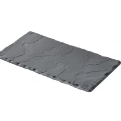 Plateau Rectangulaire Ardoise 20 x 10 cm Basalt Revol