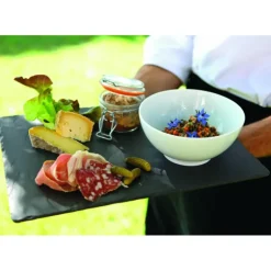 Plateau Rectangulaire Ardoise 40 x 30 cm Basalt Revol