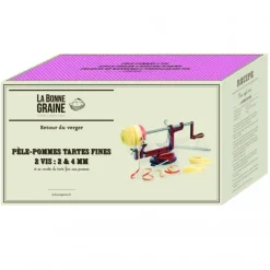 Pèle-pommes 2 épaisseurs La Bonne Graine