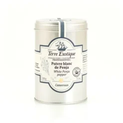 Poivre Blanc de Penja 200 g Terre Exotique