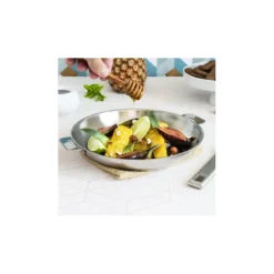 Poêle Ø 22 cm Strate Amovible Inox Cristel