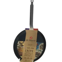 Poêle à Crêpes Tôle Bleue Ø 24 cm Outdoor De Buyer