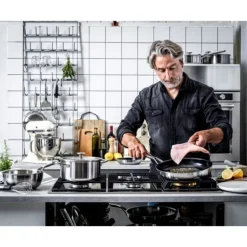 Poêle à Frire Inox 28cm KitchenAid