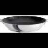 Poêle Haute Ø 24 cm Strate Amovible Inox Exceliss Cristel