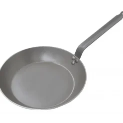 Poêle Lyonnaise Carbone Plus Ø 26 cm De Buyer, Tôle, Queue Feuillard