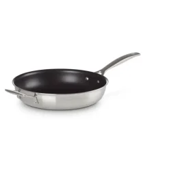 Poêle Profonde Antiadhérente Inox 28 cm Le Creuset