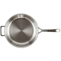Poêle Profonde Inox 28 cm Le Creuset