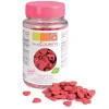 Pot de décors en sucre - Coeurs rouges 55g Scrapcooking