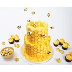 Poudre comestible Jaune orangé 2,5 g FunCakes