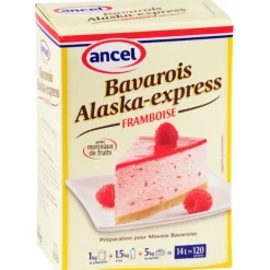 Préparation bavarois Alaska-Express Framboise 1 kg