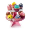 Présentoir à Cupcakes Carton Ø 25 cm x H 26 cm Ibili