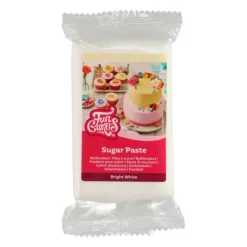 Pâte à sucre Blanche 250g Funcakes
