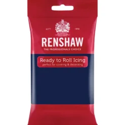 Pâte à Sucre Pro Bleu Navy 250g Renshaw