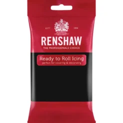 Pâte à Sucre Pro Noir 250g Renshaw