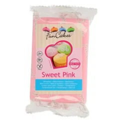 Pâte à sucre Rose Clair 250g Funcakes