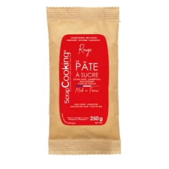 Pâte à Sucre Rouge 250 g ScrapCooking