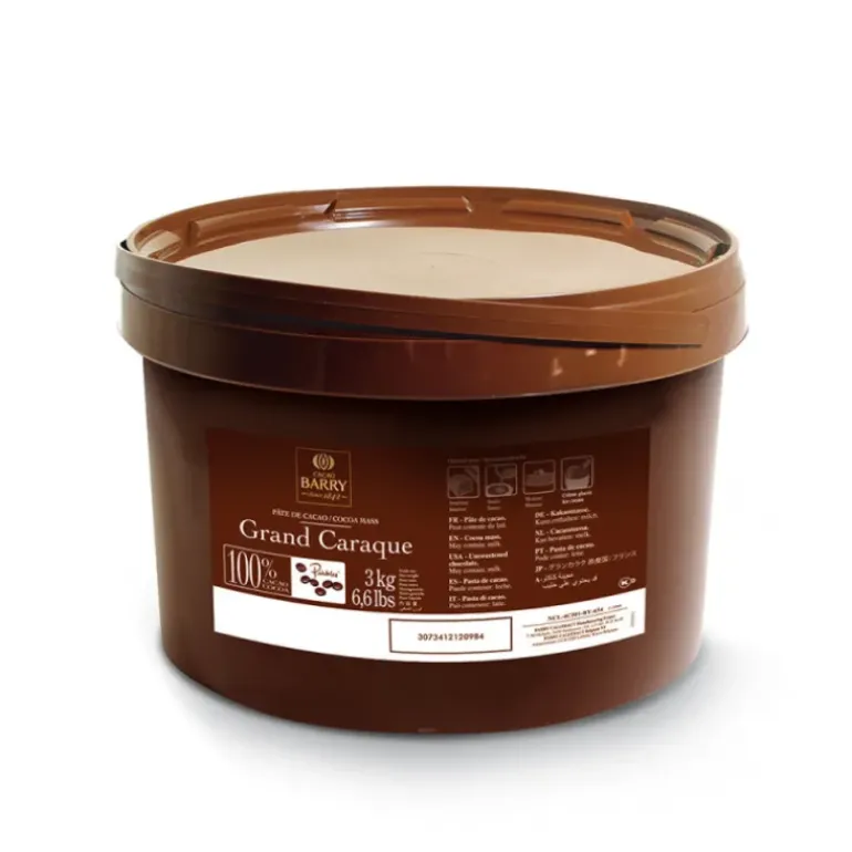 Pâte de Cacao Grand Caraque Pistoles 3 kg Barry