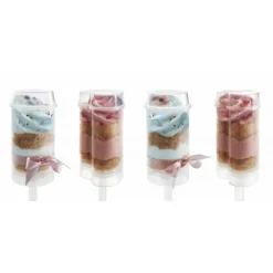 Push up Cakes Ø 5 cm x H 9,5 cm (x4) Ibili