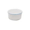 Ramequin 10 cm Porcelaine Blanche granitée