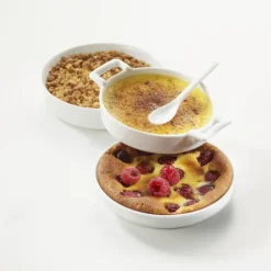 Ramequin crème brûlée Blanc 14,5x13 cm Belle Cuisine Revol