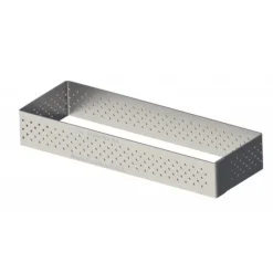 Rectangle perforé 12 x 4 cm de L'école Valrhona par De Buyer