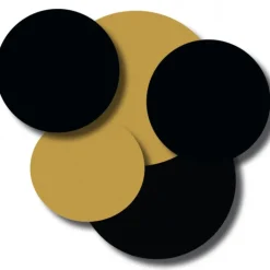 Ronds Or Ø 16 cm x100 - Fonds de Tarte