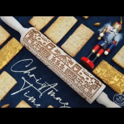 Rouleau à Pâtisserie Motif Casse Noisette 39 cm Scrapcooking