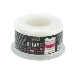 Ruban Pate à Sucre Bulles 1,25 m x H 3 cm (x2) Patisdécor