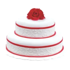 Ruban Pâte à sucre Blanc 5 mètres