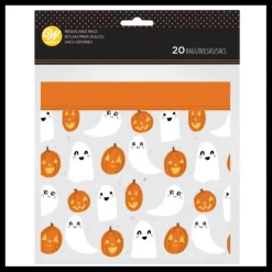 Sachet Bonbon Fantôme Halloween Wilton (x20)