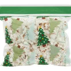 Sachet Bonbon Refermable Sapin de Noël 18,5 x 18,5 cm Wilton (x20)