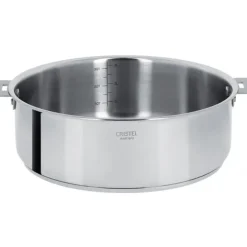 Sauteuse Casteline Ø 24 cm Manche Amovible Inox Cristel