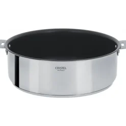 Sauteuse Casteline Ø 26 cm Manche Amovible Anti-Adhésive Inox Cristel
