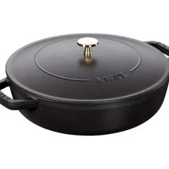 Sauteuse en Fonte Chistera 24 cm Noir Staub
