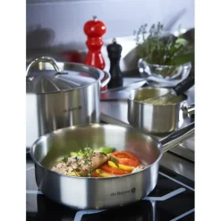 Sauteuse Inox Bord Droit Ø24cm Prim’Appety De Buyer