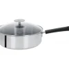 Sauteuse Mutine Ø 26 cm Manche Fixe Anti-Adhésive Inox Cristel